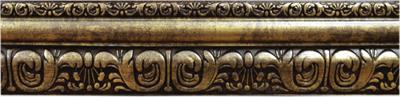 Багетный карниз Сонет, цв. античное золото